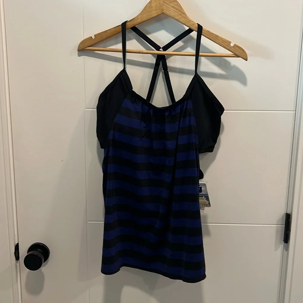 🏁 Captiva  bathing suit top size XL